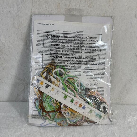 Dimensions "Little Pond Birth Record" Counted Cross Stitch Kit- # 70-73697 - NEW - Picture 4 of 5